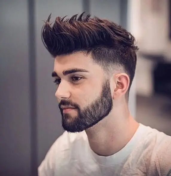 hair cutting boy